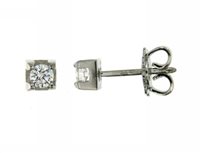 Orecchini Mirco Visconti Orecchini punti luce in Oro bianco Diamante 0.29 Ct HP22/20 - HP22/2